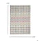 Homeroots 5 x 7 ft. Ivory Jewels Geometric Area Rug 385790 - alternate 7